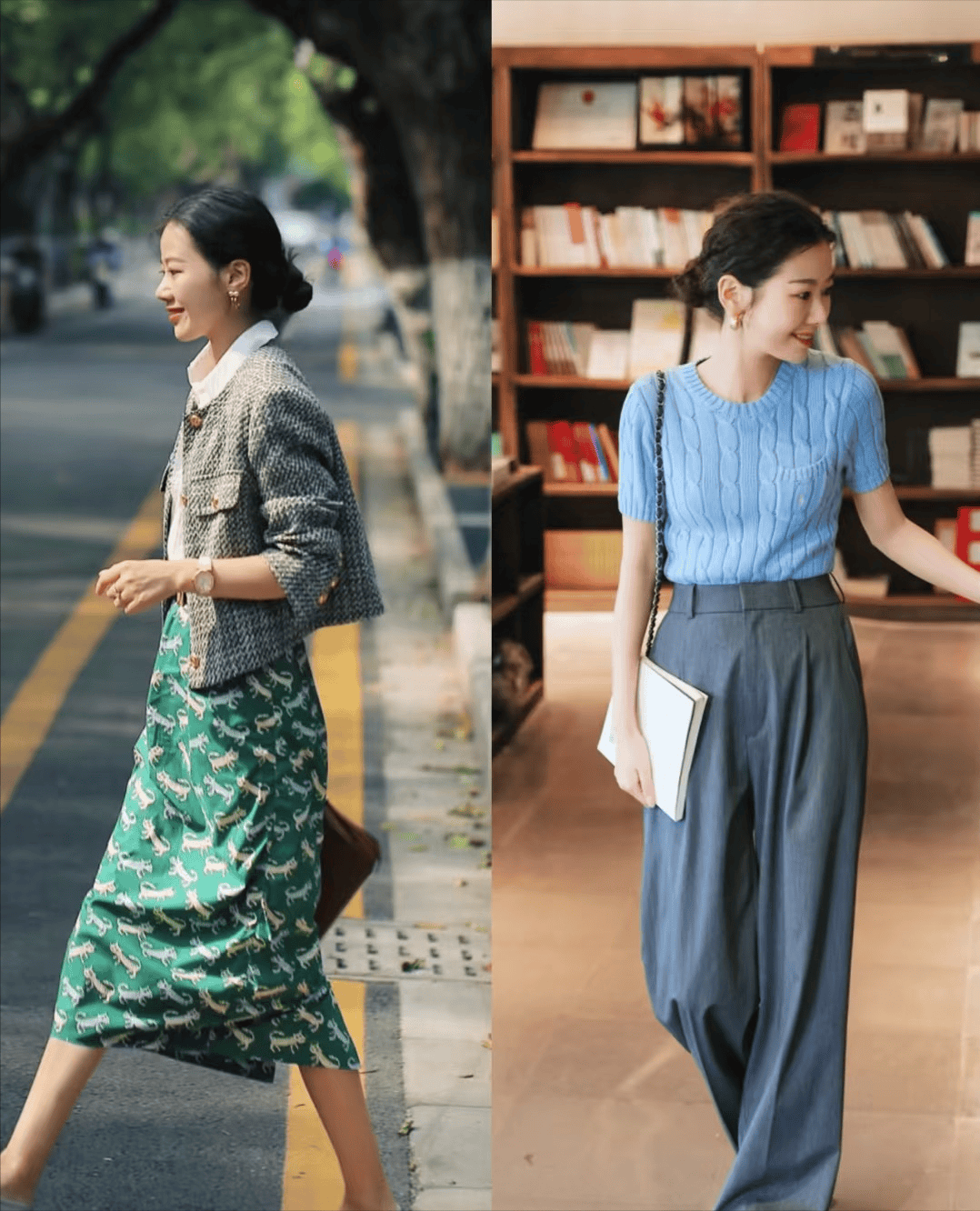 原来40+女生的早春穿搭，还可以这么美！快点来抄作业吧