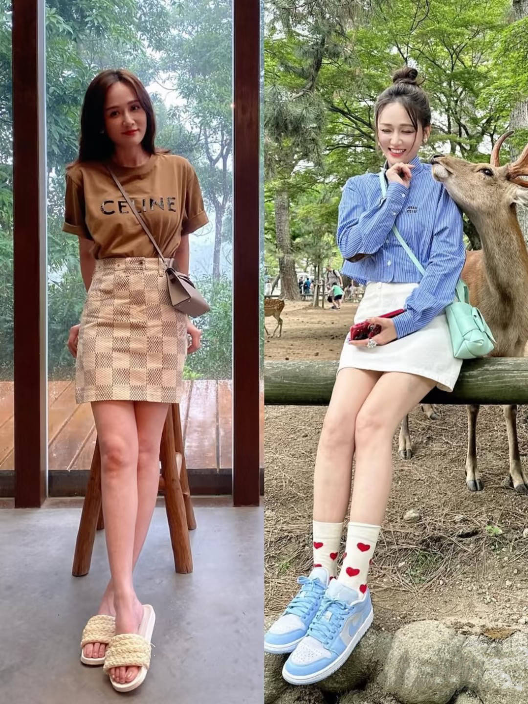 46岁陈乔恩美回春，度假风穿搭俏皮又可爱，快来抄作业吧