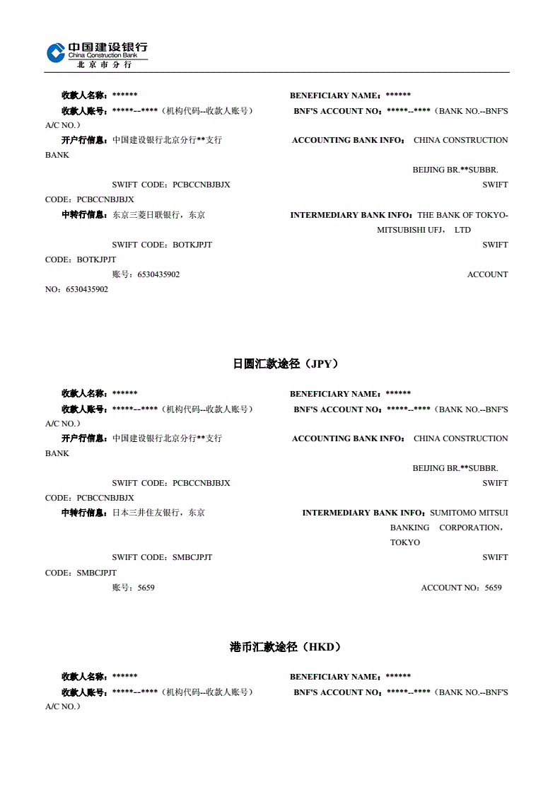 外汇汇款方式(外汇汇款ben)